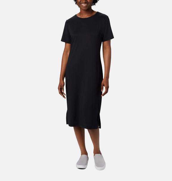 Columbia Womens Dresses Sale UK - Pine Street Clothing Black UK-566196